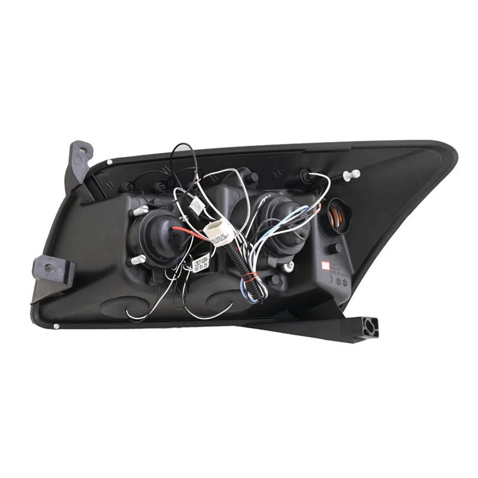 Fari Tuning con Occhi di Angelo Anteriore Dx e Sx per Dodge Caliber 2006-2012