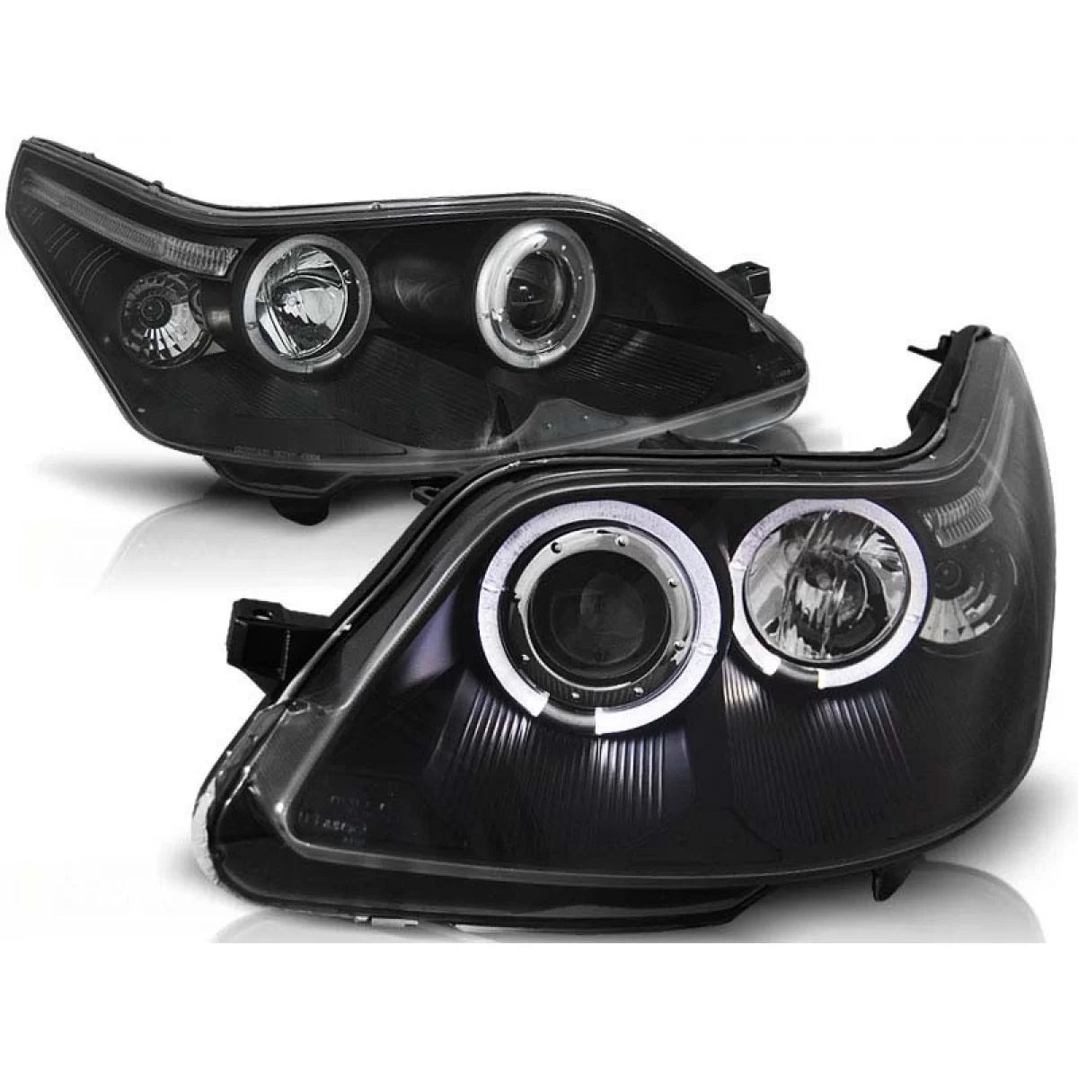 Fari Anteriore con Occhi di Angelo Alogeni per Citroën C4 2004-2010 Dx e Sx
