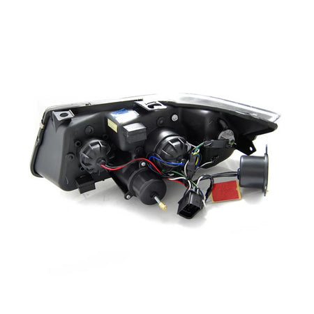 Fari Anteriori Tuning con Base Nera Sinistro e Destro per BMW Serie 3 E90