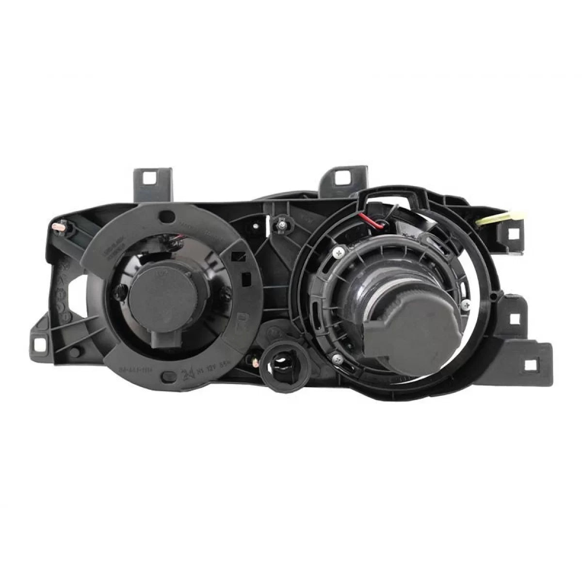 Fari Tuning Anteriori Dx e Sx con Base Nera per BMW Serie 5 E34 1987-1995