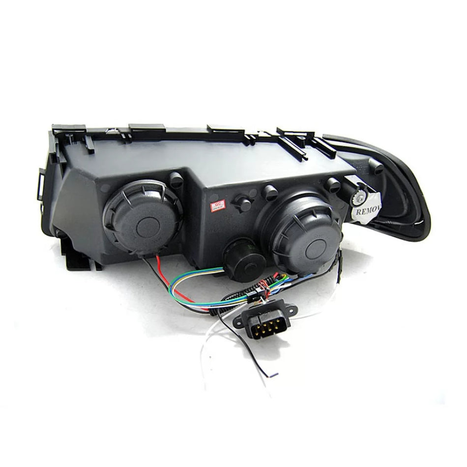 Fari Anteriori Tuning Base Nera Dx e Sx per BMW Serie 7 E38 1994-2001