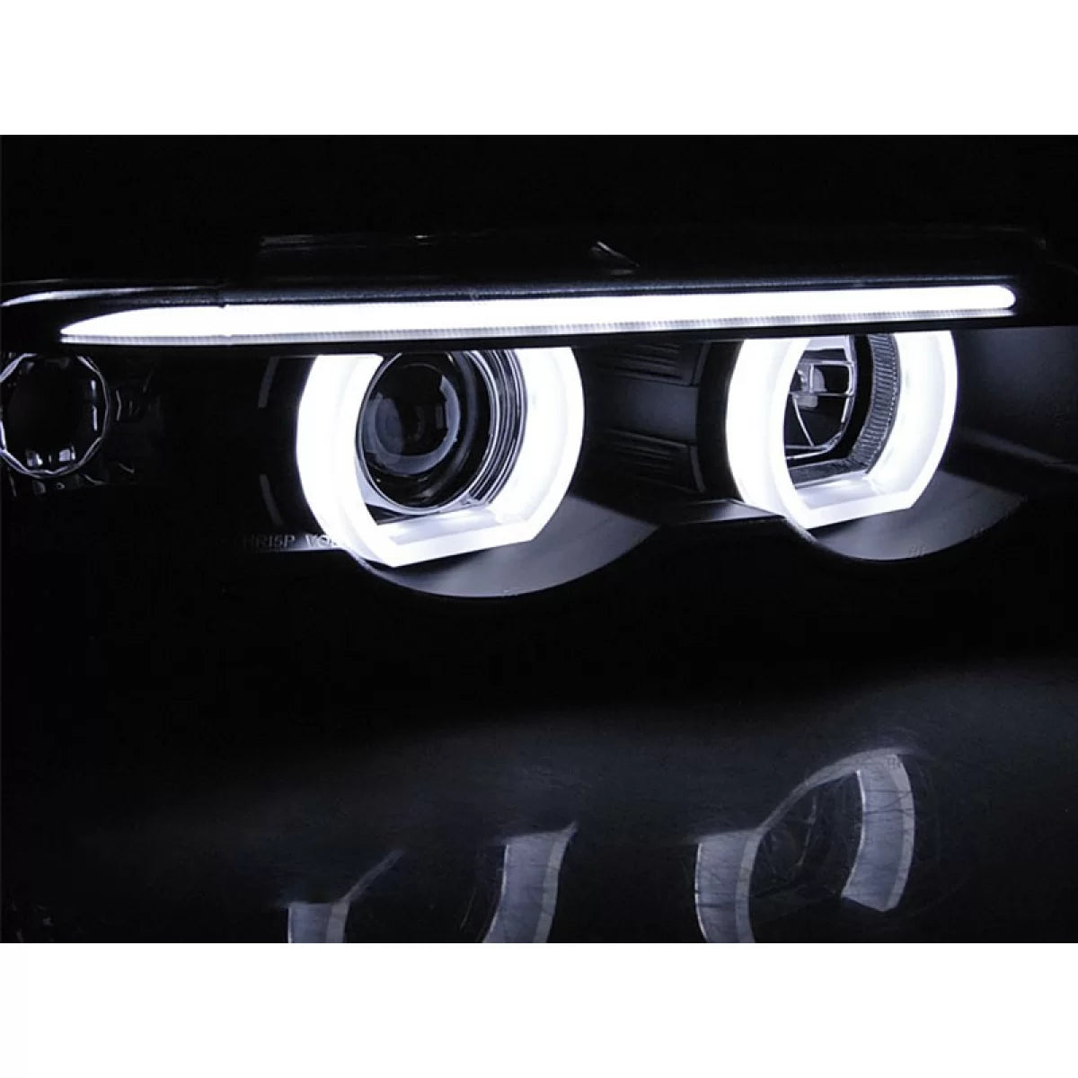 Fari Anteriori Tuning Base Nera Dx e Sx per BMW Serie 7 E38 1994-2001