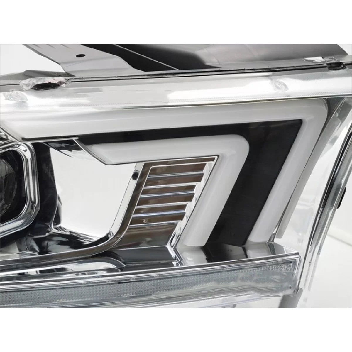 Fari Tuning con Frecce Dinamiche Anteriore Dodge Durango 2010-2013 Cromati