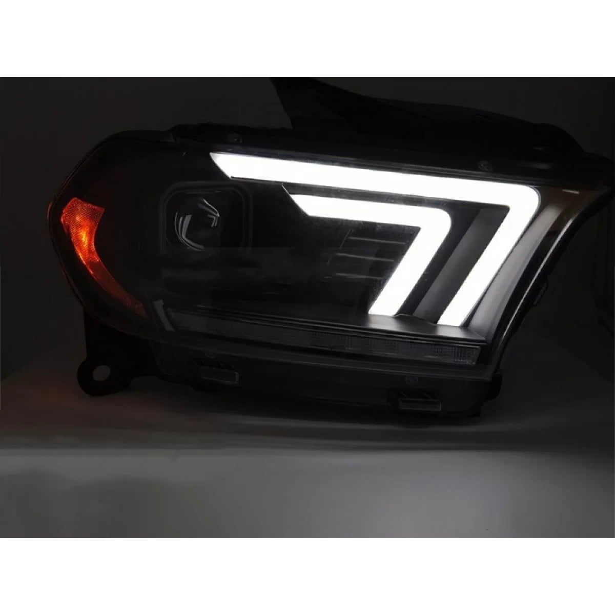 Fari con Indicatori Dinamici Anteriori Neri per Dodge Durango 2010-2013