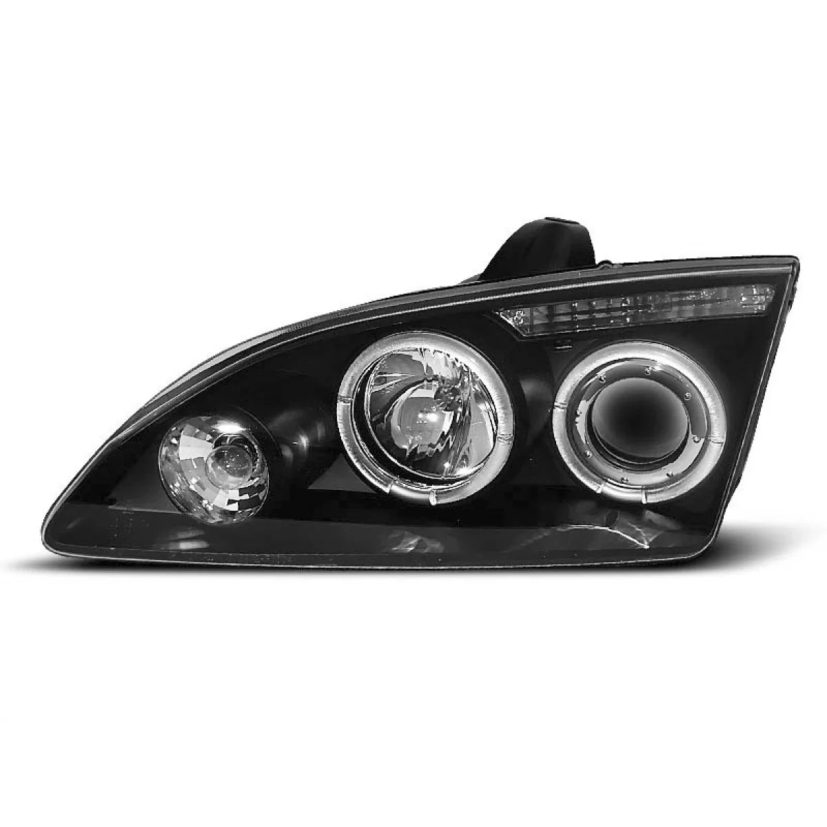 Fari Anteriore Sinistro e Destro con Occhi di Angelo Alogeni per Ford Focus MK2