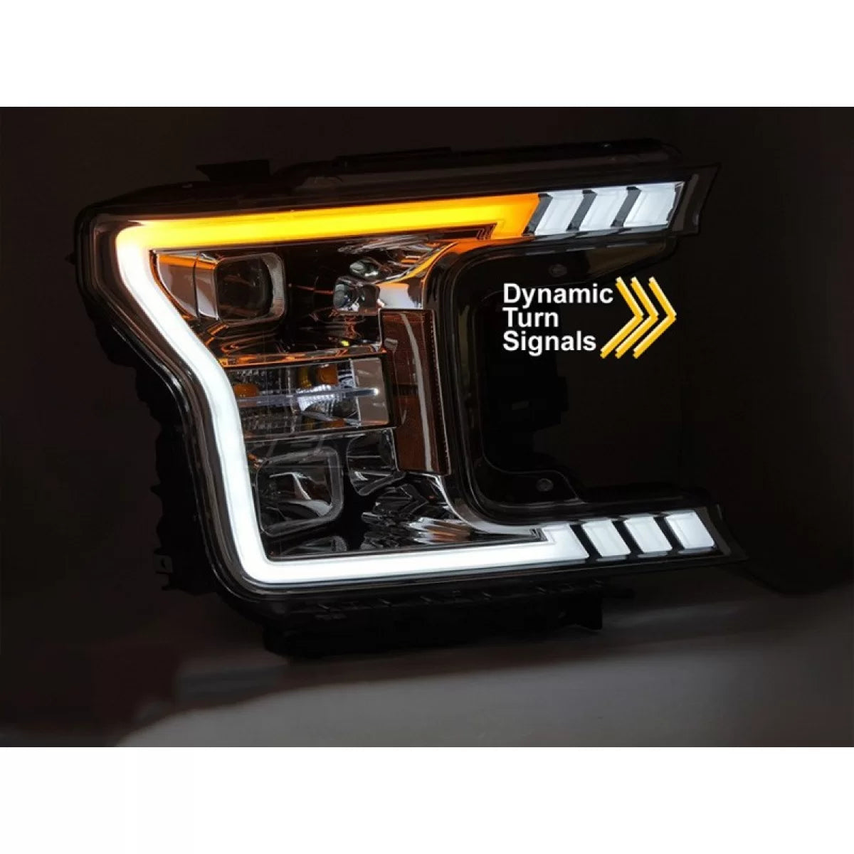 Fari Tuning con LED e Indicatori Dinamici Anteriore Dx e Sx per Ford F150