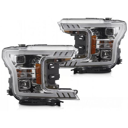 Fari Tuning con LED e Indicatori Dinamici Anteriore Dx e Sx per Ford F150