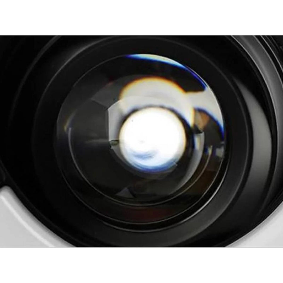 Fari Anteriori con LED Base Nera per Jeep Grand Cherokee 2005-2008 Dx e Sx
