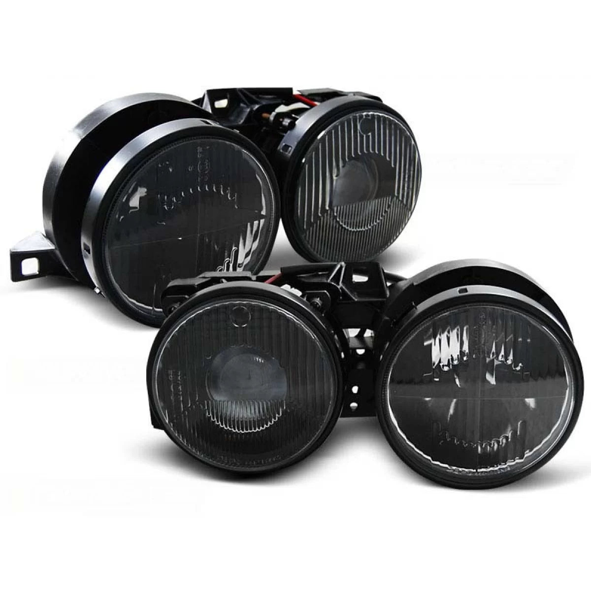 Fari Tuning con Lenti Anteriori Dx e Sx per BMW 3 E30 11.1982-06.1994