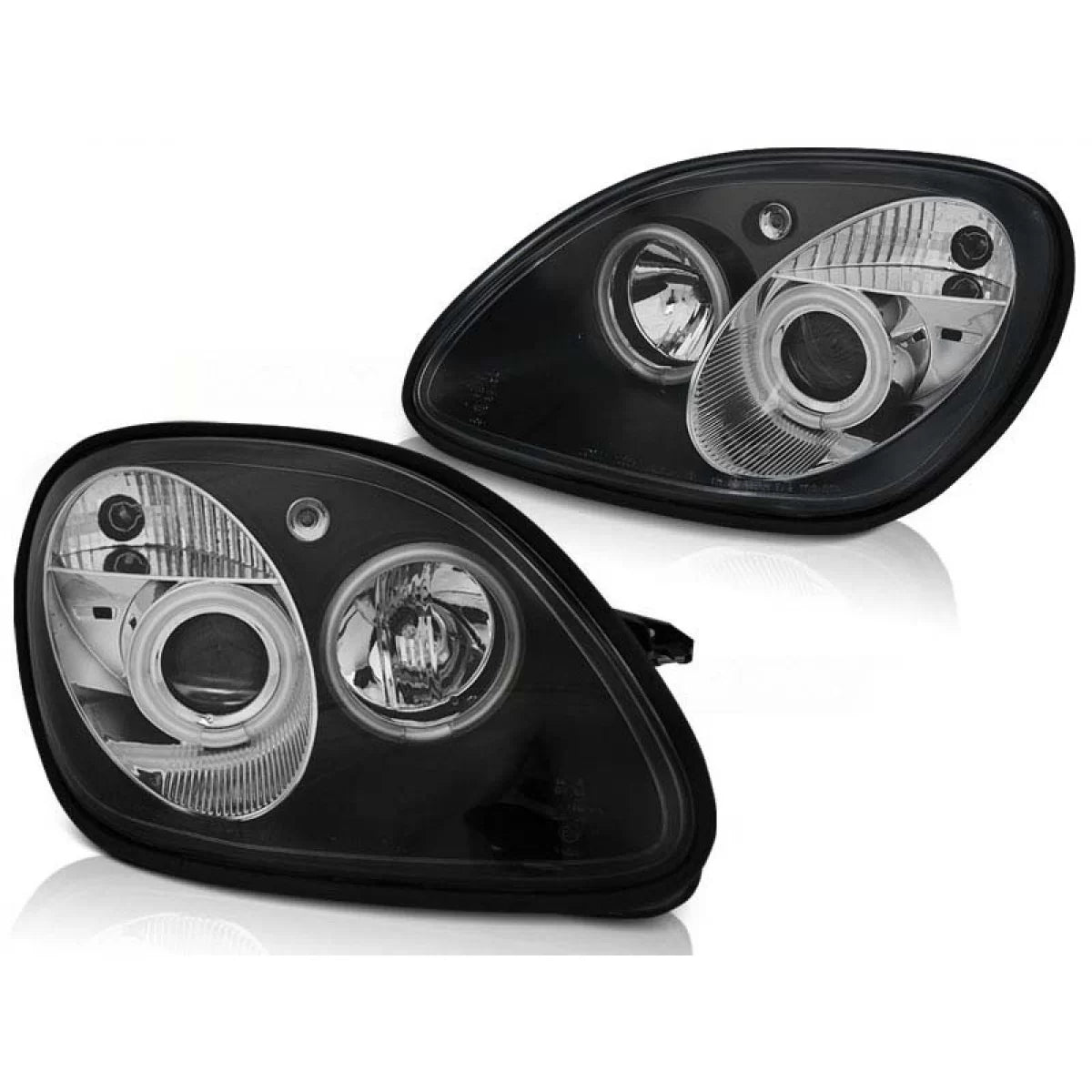Fari Anteriori Tuning Sinistro e Destro per Mercedes SLK R170 1996-2004