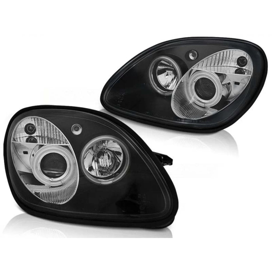 Fari Anteriori Tuning Sinistro e Destro per Mercedes SLK R170 1996-2004