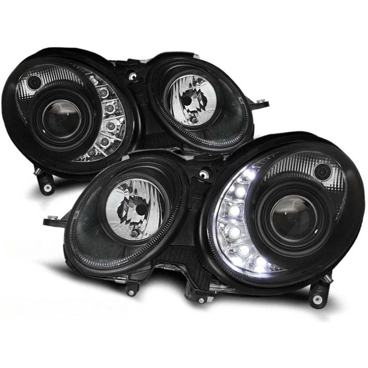 Fari Anteriori Sinistro e Destro per Mercedes Classe E W211 03-06