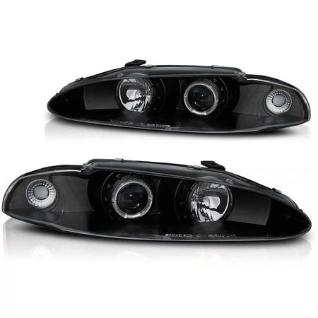 Fari Tuning Anteriori Sinistro e Destro per Mitsubishi Eclipse 1995-1996