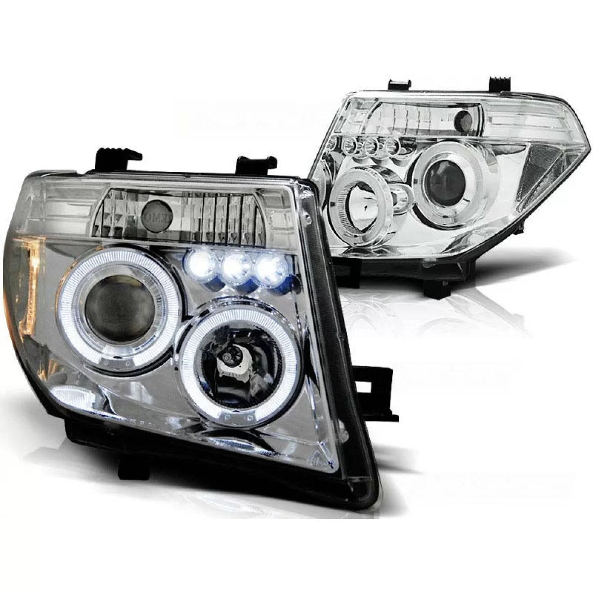 Fari Tuning Anteriori Dx e Sx per Nissan Navara Pathfinder D40 2005-2010