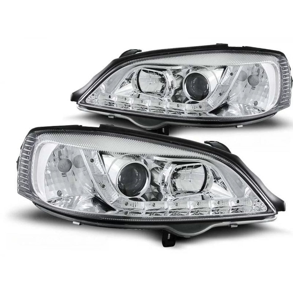 Fari Anteriori Sinistro e Destro per Opel Astra G 09.1997-02.2004
