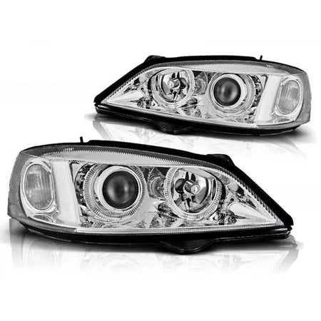 Fari Anteriori Set Sinistro e Destro per Opel Astra G 09.1997-02.2004