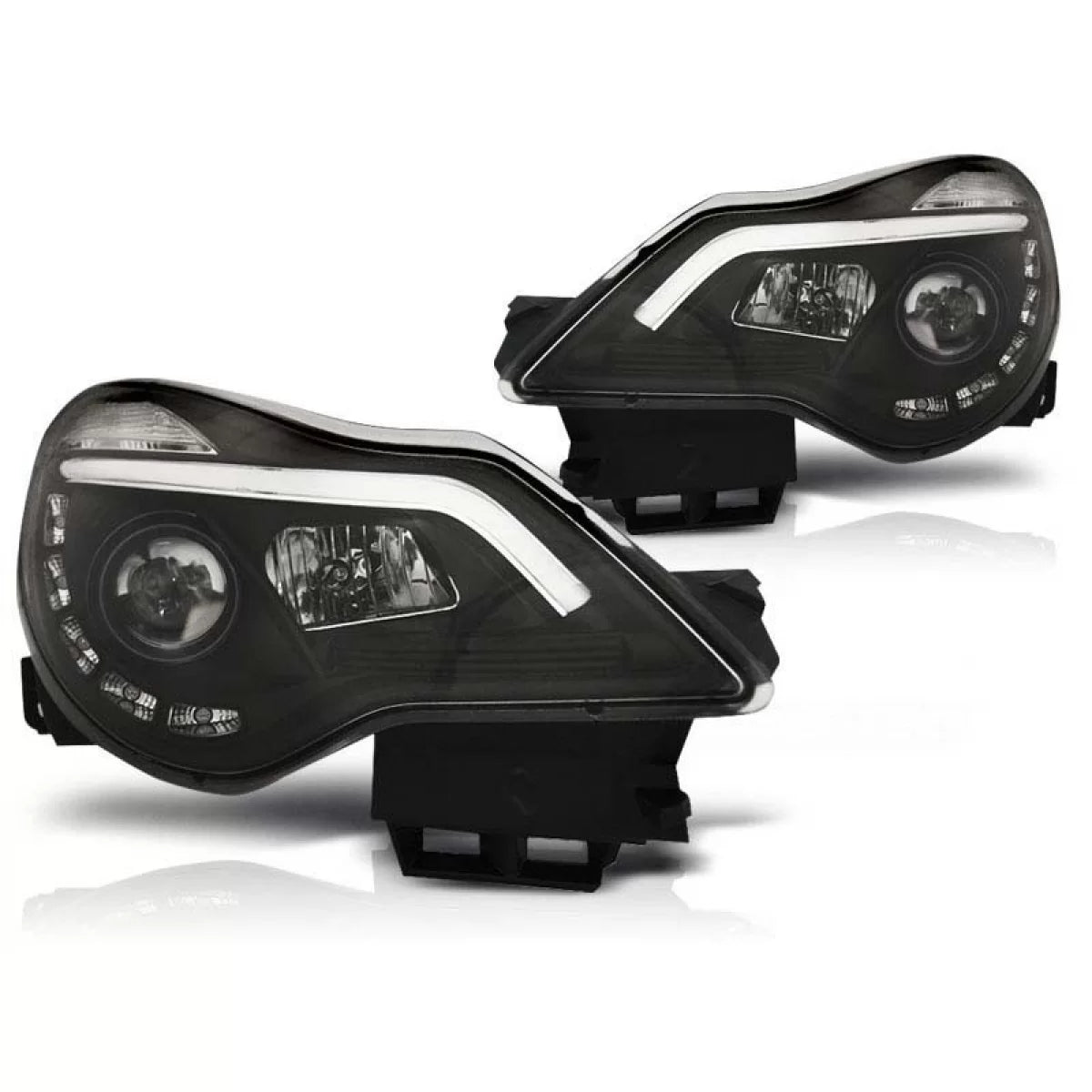 Fari Anteriori Sinistro e Destro per Opel Corsa D 2011-2014