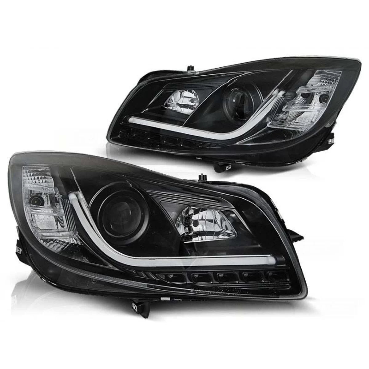 Fari Anteriori Tuning Sinistro e Destro per Opel Insignia 2008-2012