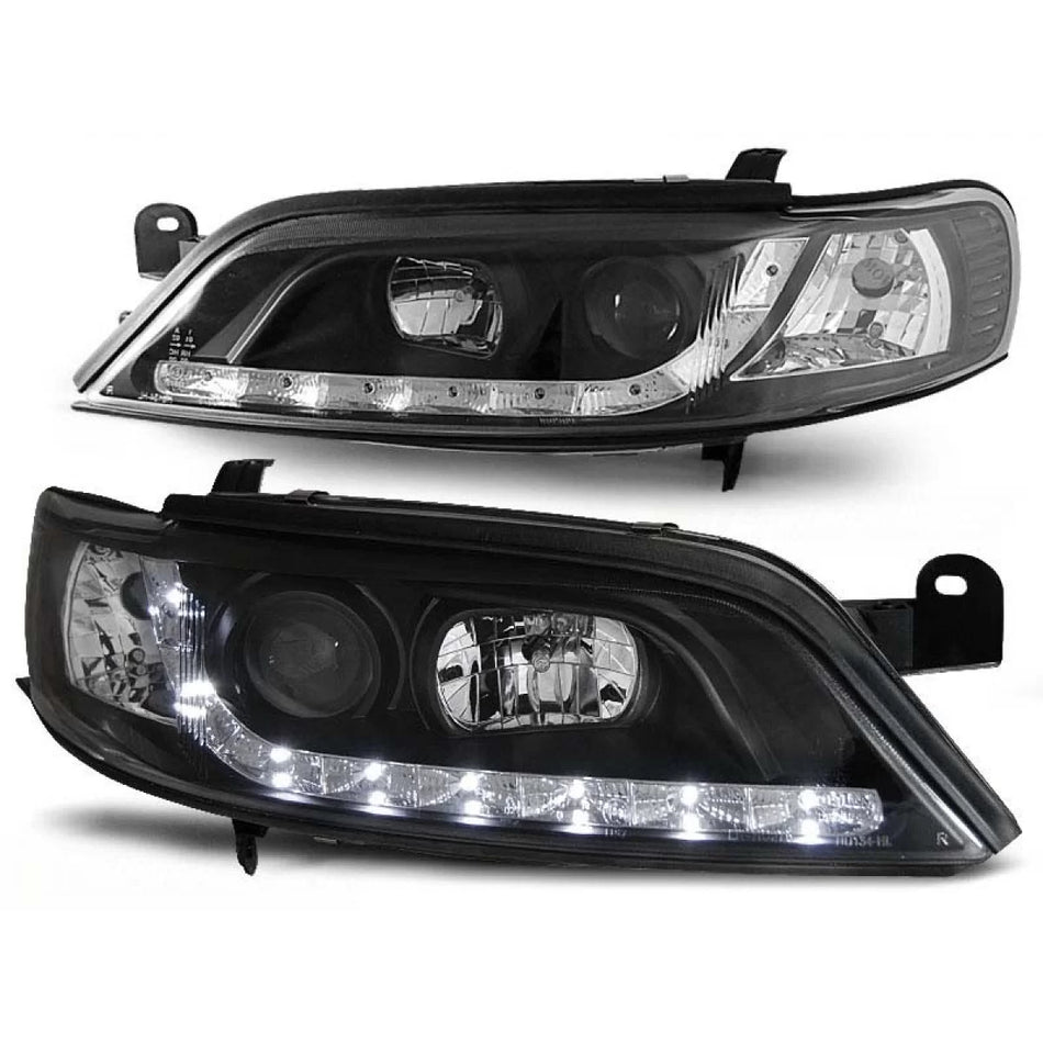 Fari Tuning Anteriori Sinistro e Destro per Opel Vectra B 01.1999-03.2002