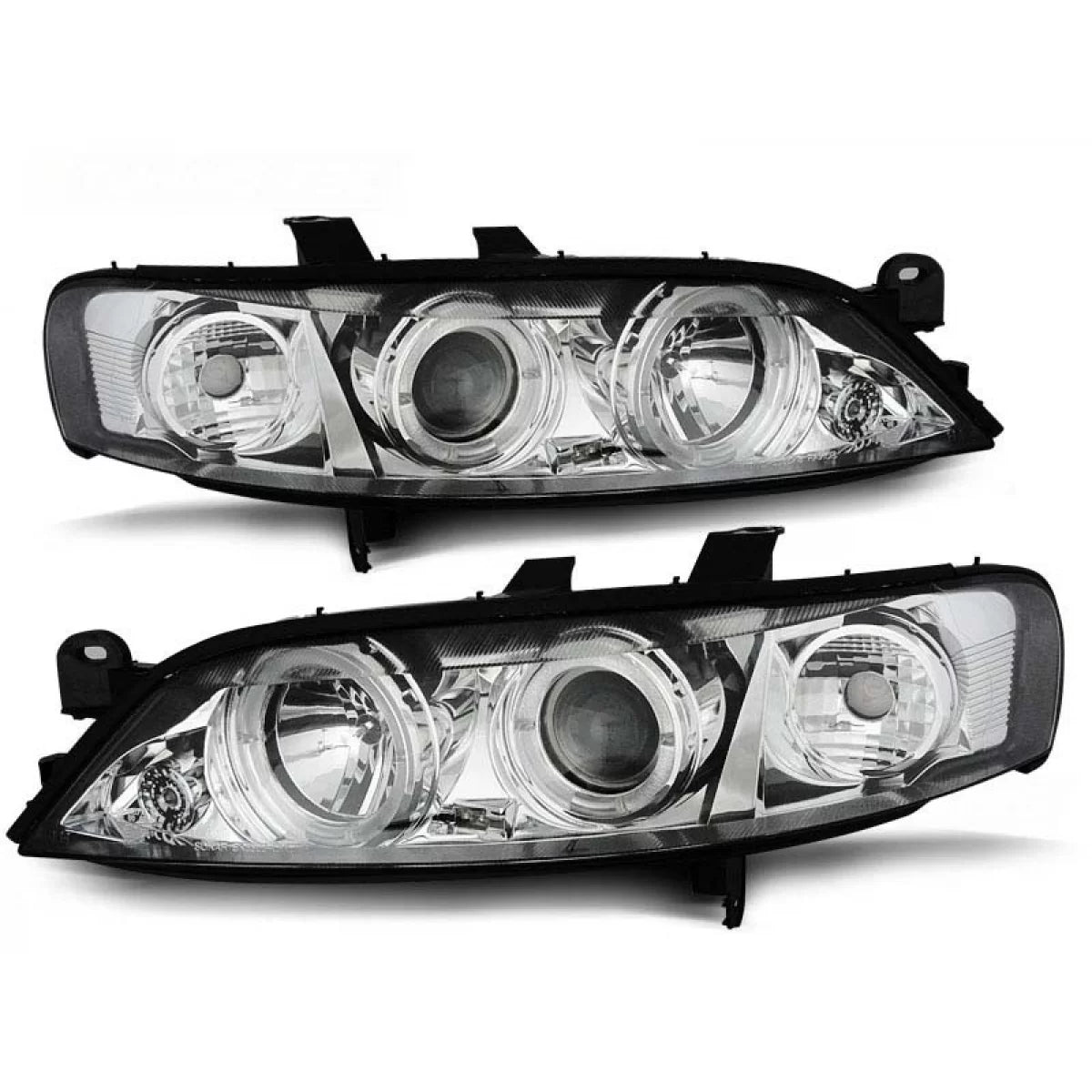 Fari Anteriori Tuning Sinistro e Destro per Opel Vectra B 1999-03.2002
