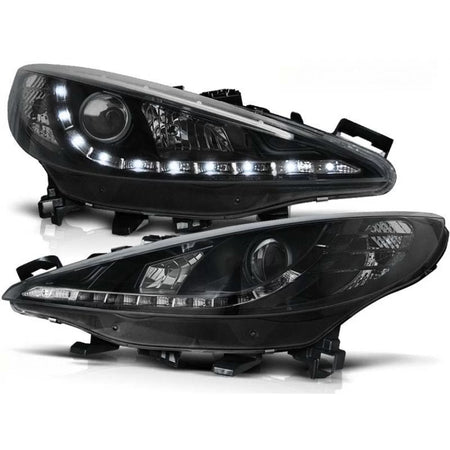 Fari Anteriori Sinistro e Destro per Peugeot 207 05.2006-06.2009