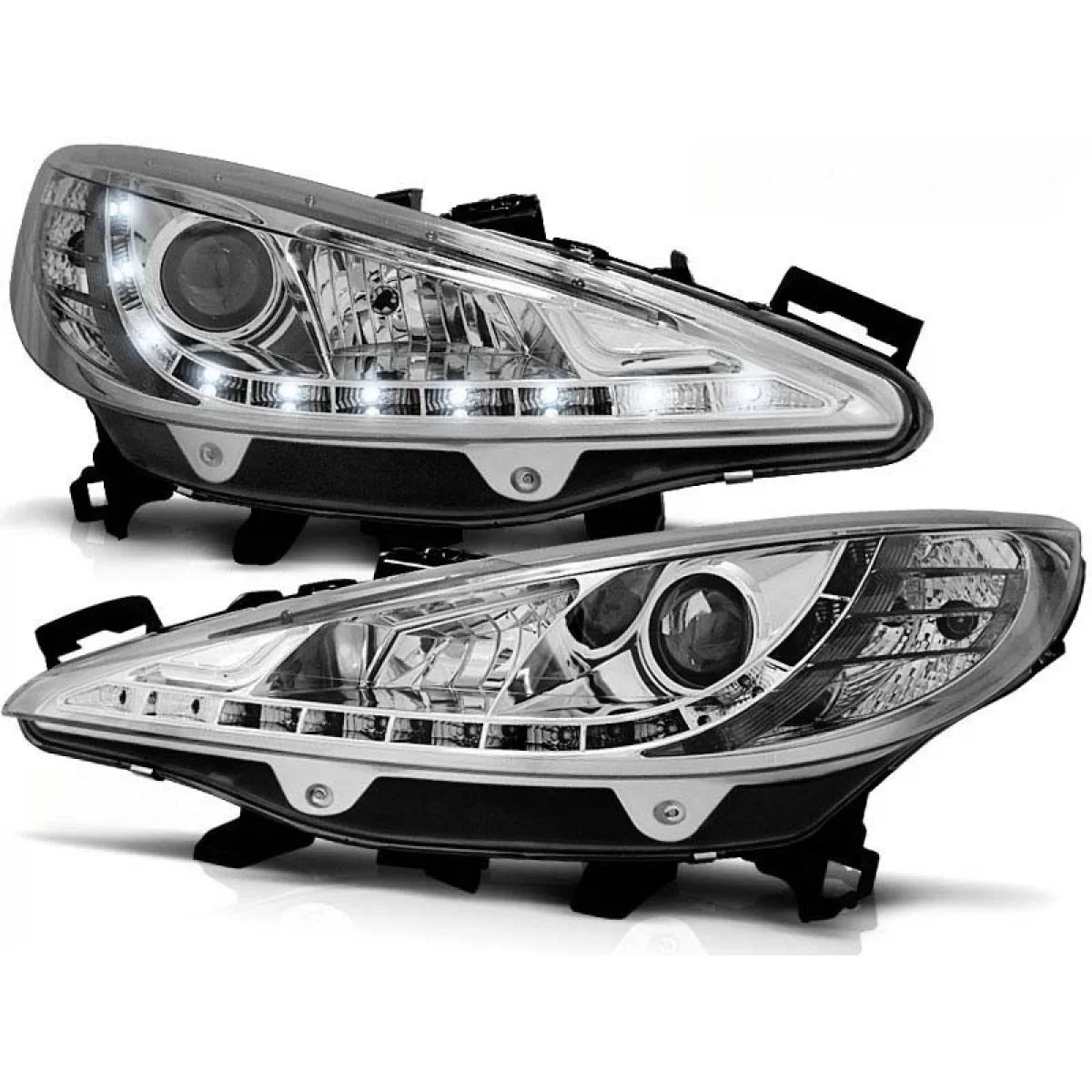 Fari Anteriori Sinistro e Destro per Peugeot 207 05.2006-06.2009
