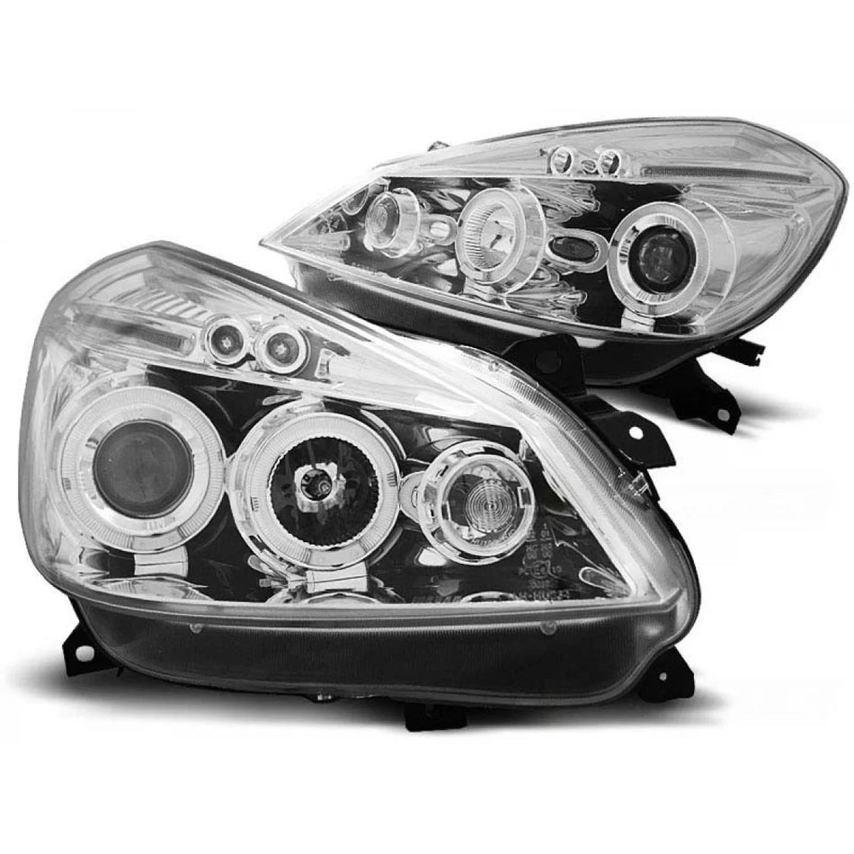 Fari Anteriori Sinistro e Destro per Renault Clio 3 2005-2009