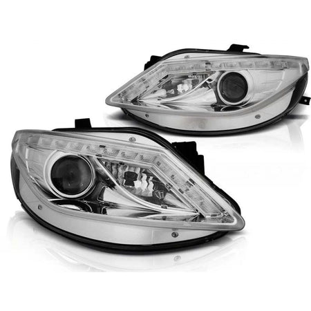 Fari Tuning Anteriori Sinistro e Destro per Seat Ibiza 6J 2008-2012