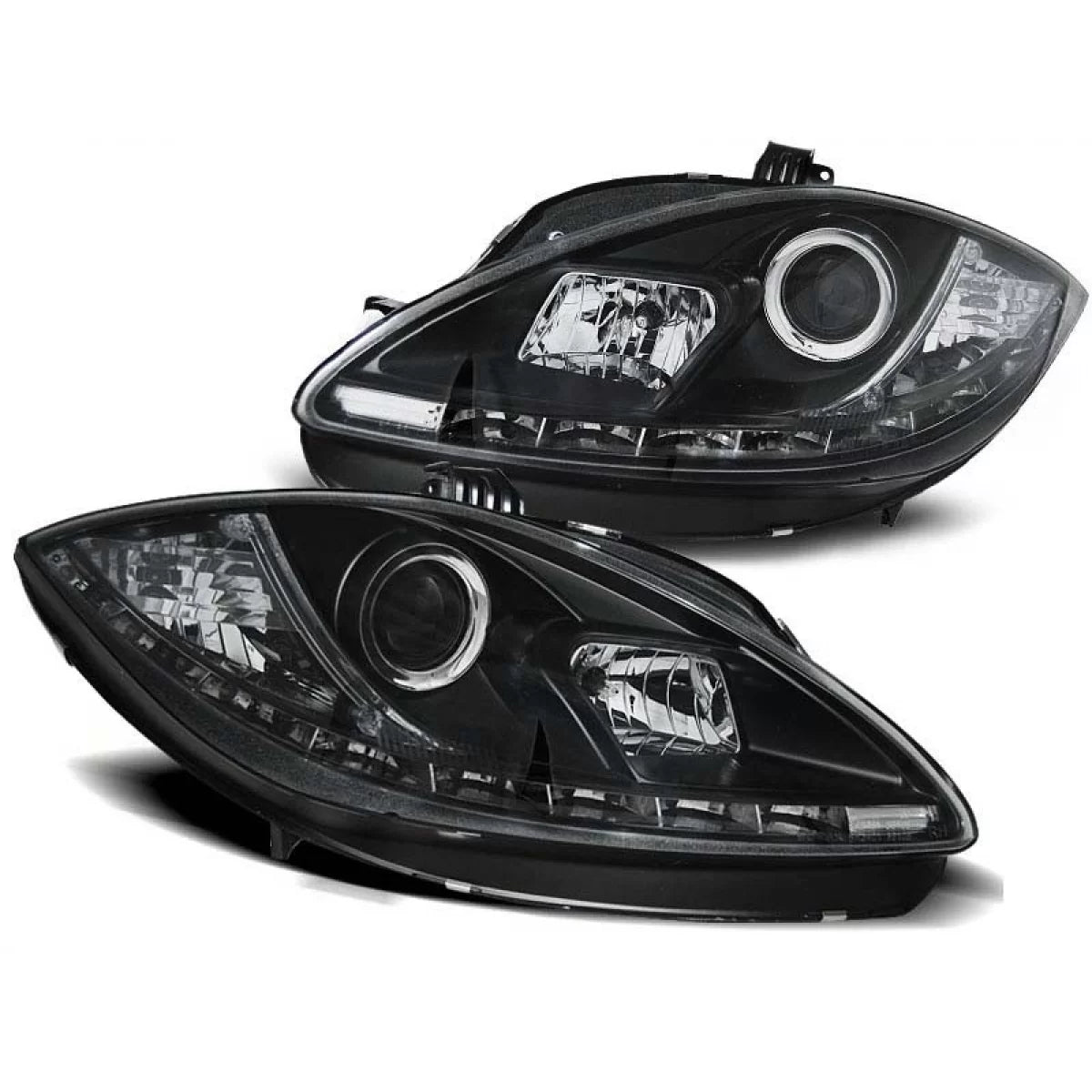 Fari Anteriori Tuning Sinistro e Destro per Seat Leon Altea 2009-2013