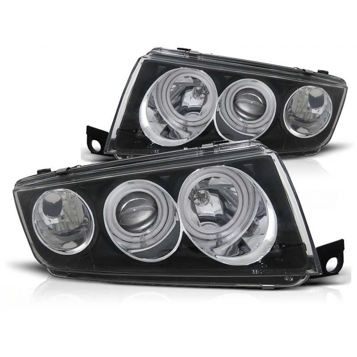 Fari Tuning Anteriori Sinistro e Destro per Skoda Fabia I 1999-2008