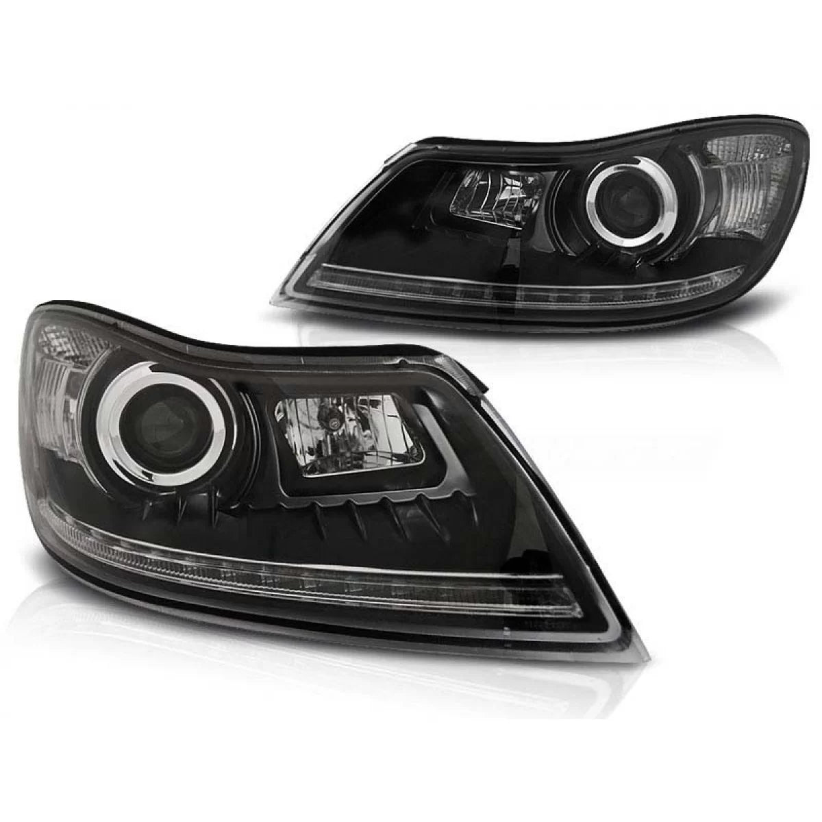Fari Anteriori Sinistro e Destro per Skoda Octavia 2009-2012