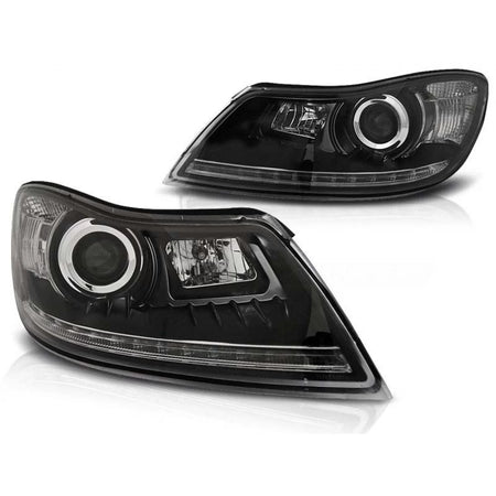 Fari Anteriori Sinistro e Destro per Skoda Octavia 2009-2012