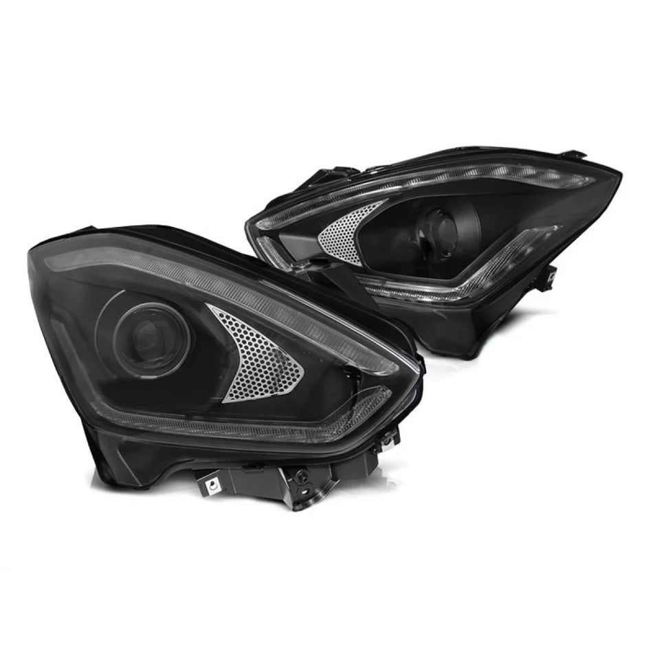 Fari Anteriori Tuning con Base Nera per Suzuki Swift dal 2017 Dx e Sx