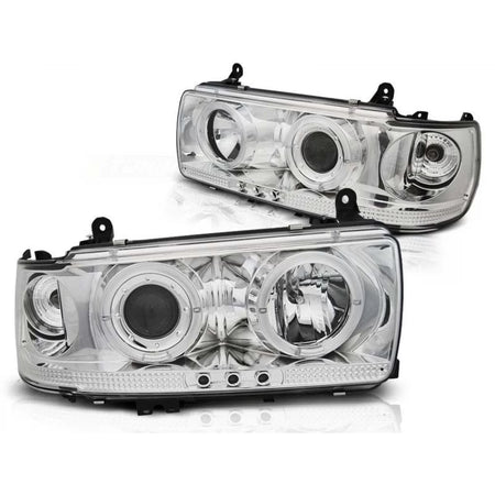 Fari Anteriori Sinistro e Destro per Toyota Land Cruiser Fj 80 1990-1997