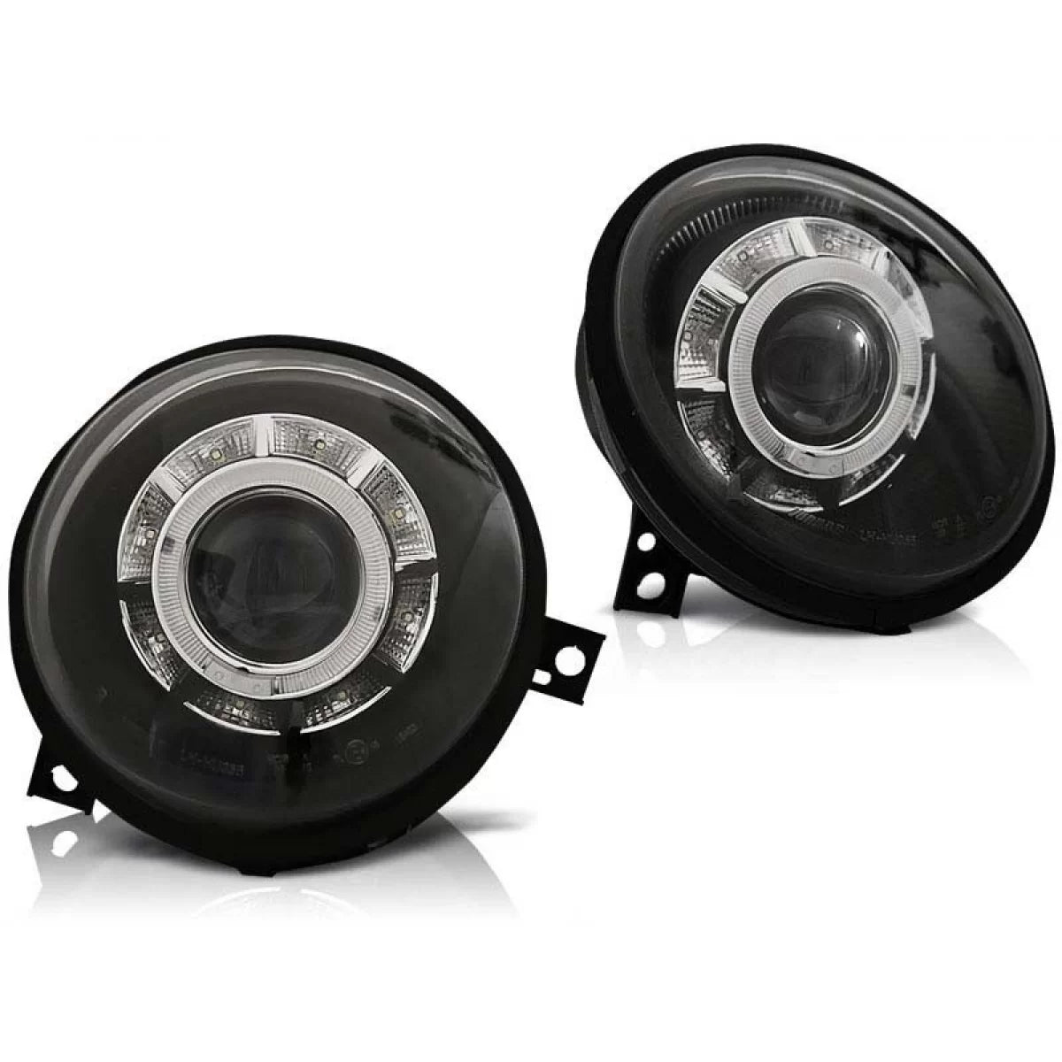 Fari Anteriori Tuning Sinistro e Destro per Volkswagen Lupo 1998-2005