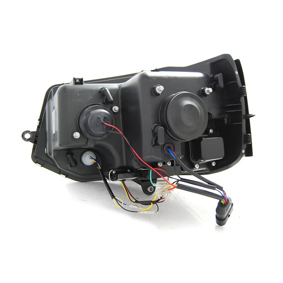 Fari Tuning Anteriori Cromati Sinistro e Destro per VW Transporter T5 2010-2015