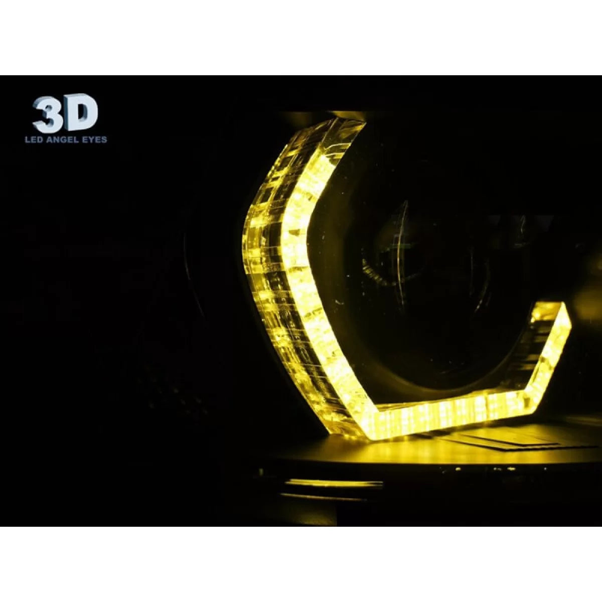 Fari con Luci Diurne Gialle Anteriori Sinistro e Destro per BMW Serie 3 F30