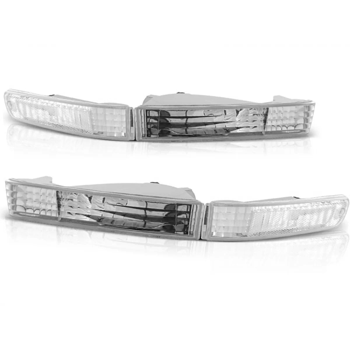Set Frecce Tuning con Base Cromata Anteriore Sx Dx per Honda Prelude 1992-1997