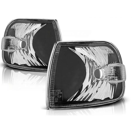 Indicatori Tuning Anteriori Neri Dx Sx per Volkswagen Transporter T4 1996-2003