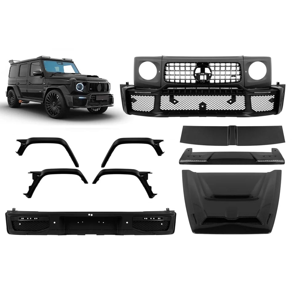 Kit Tuning Brbs con Spoiler Carbonio per Mercedes Classe G W464 2018-2023
