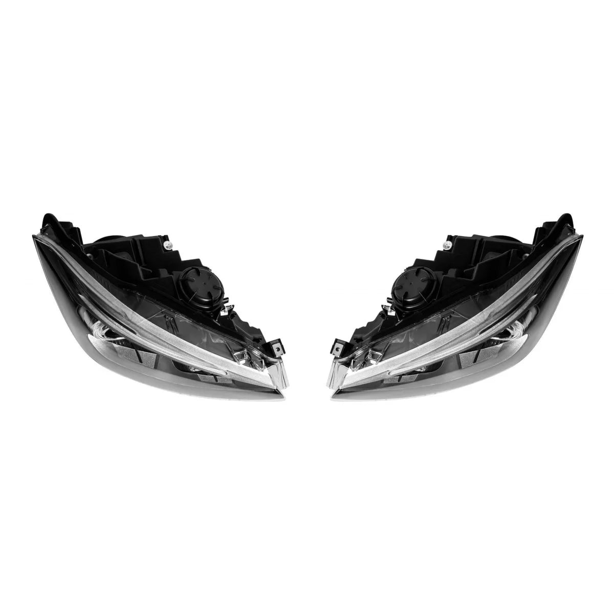 Fari LED Tuning Anteriore Nero per BMW Serie 1 F20 2011-2015 Halogeni