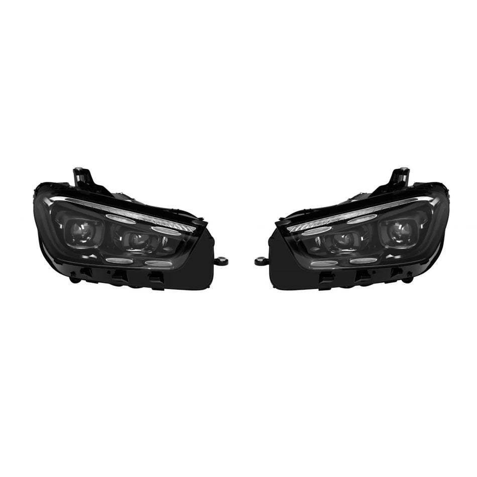 Fari LED Tuning Anteriori per Mercedes GLE SUV W167 2019-2023