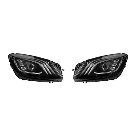 Fari LED Tuning Anteriori Dx e Sx con Moduli Design a Mercedes Classe S W222
