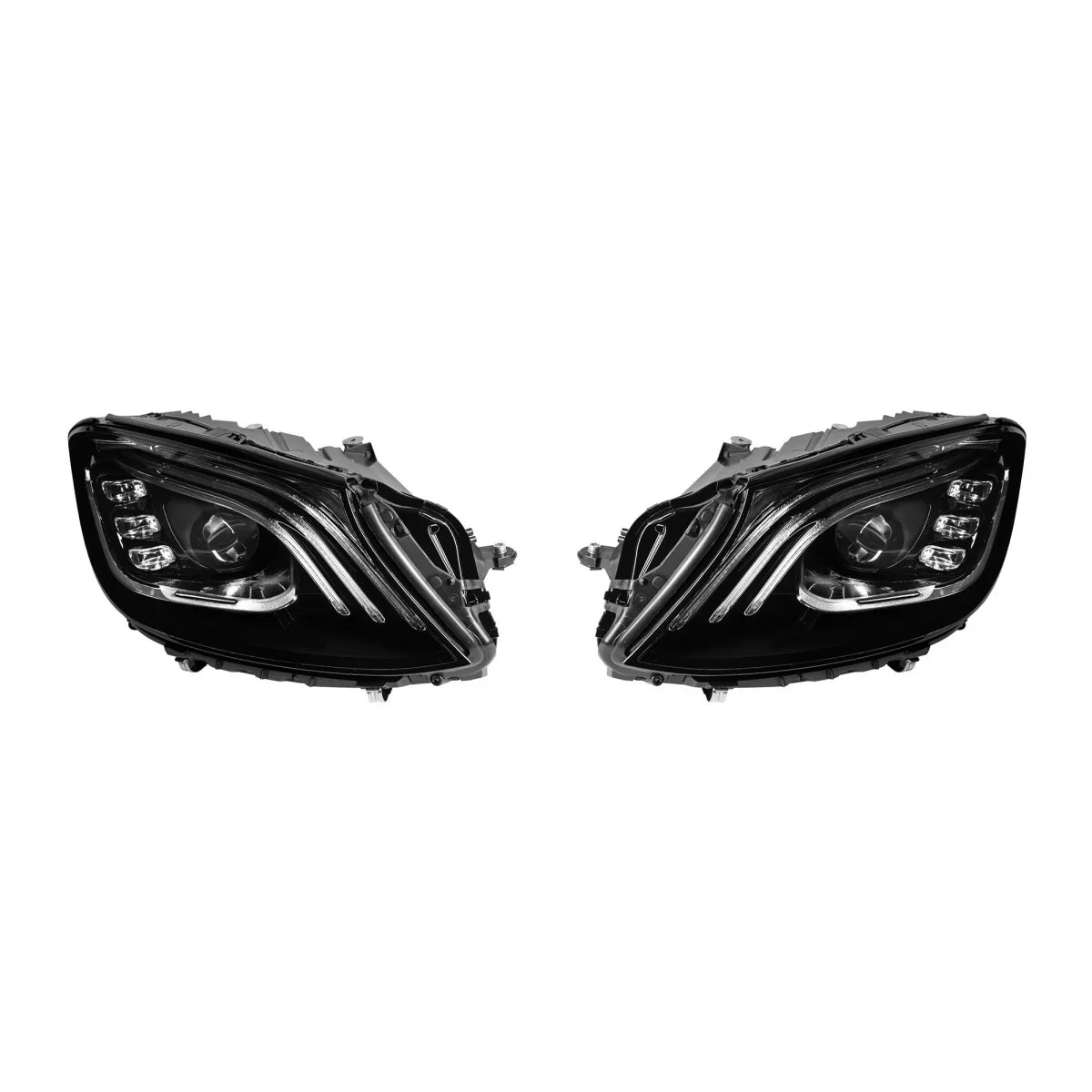 Fari LED Tuning Anteriori Dx e Sx con Moduli Design a Mercedes Classe S W222