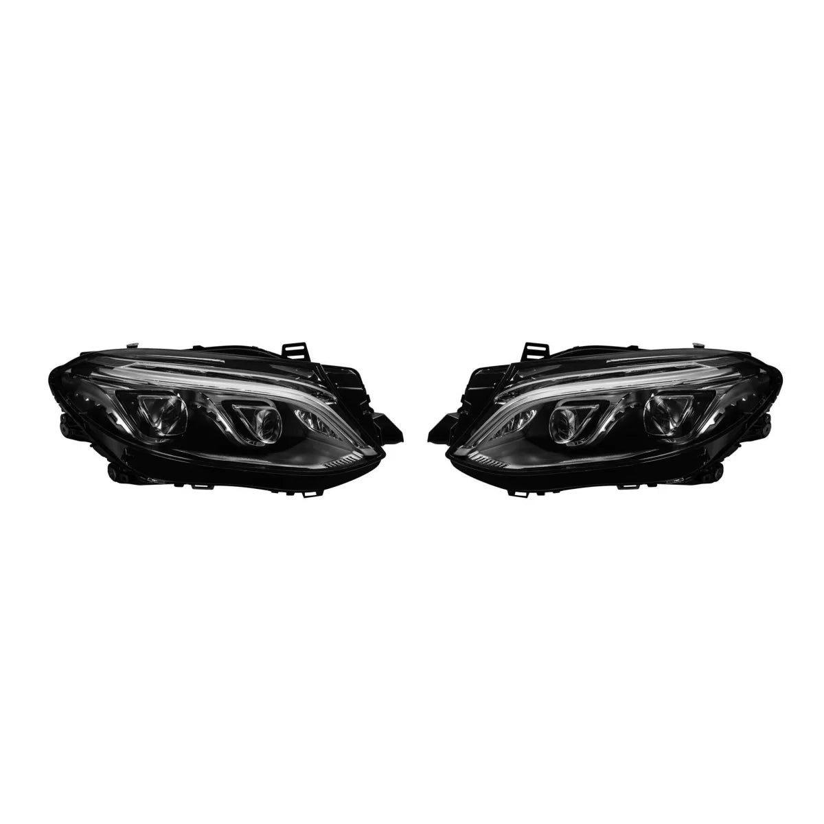 Fari LED Tuning Neri Anteriore Xenon per Mercedes ml 2012-2015 GLE 63
