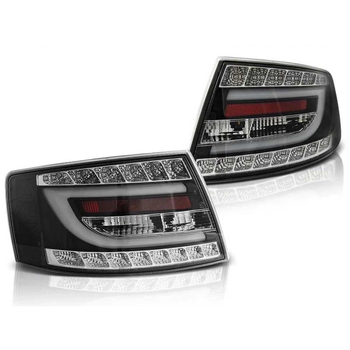 Fanali Posteriori LED Tuning Sinistro e Destro per Audi A6 C6 04-08 Berlina