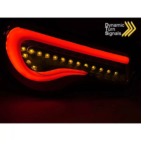 Fanali Posteriori LED con Base in Carbonio per Toyota GT86 2012-2021 Dx e Sx