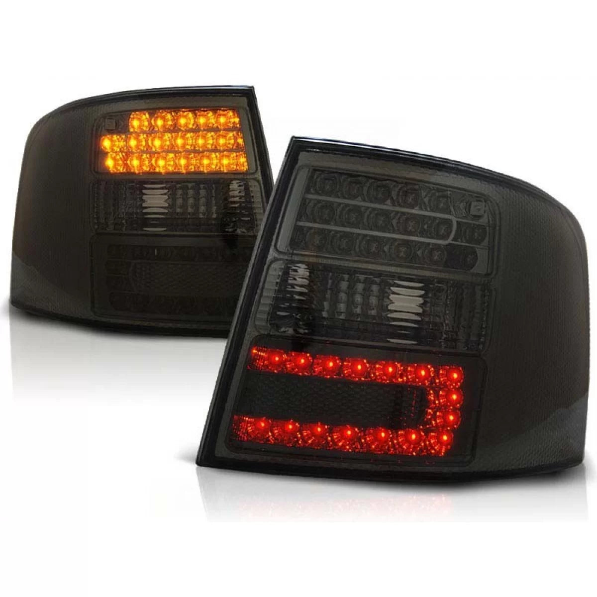 Fanali Posteriori LED Tuning Sinistro e Destro per Audi A6 05.1997-05.2004