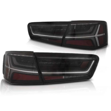 Fanali Posteriori LED Fumé Sinistro e Destro per Audi A6 C7 2011-2014