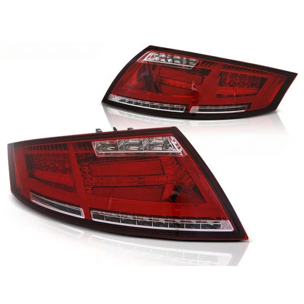 Fanali Posteriori LED Tuning Sinistro e Destro per Audi Tt 04.2006-02.2014